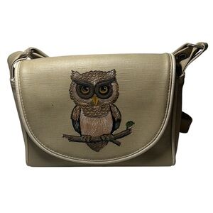 Vintage Florida Keys Handbag Owl crossbody shoulder bag
